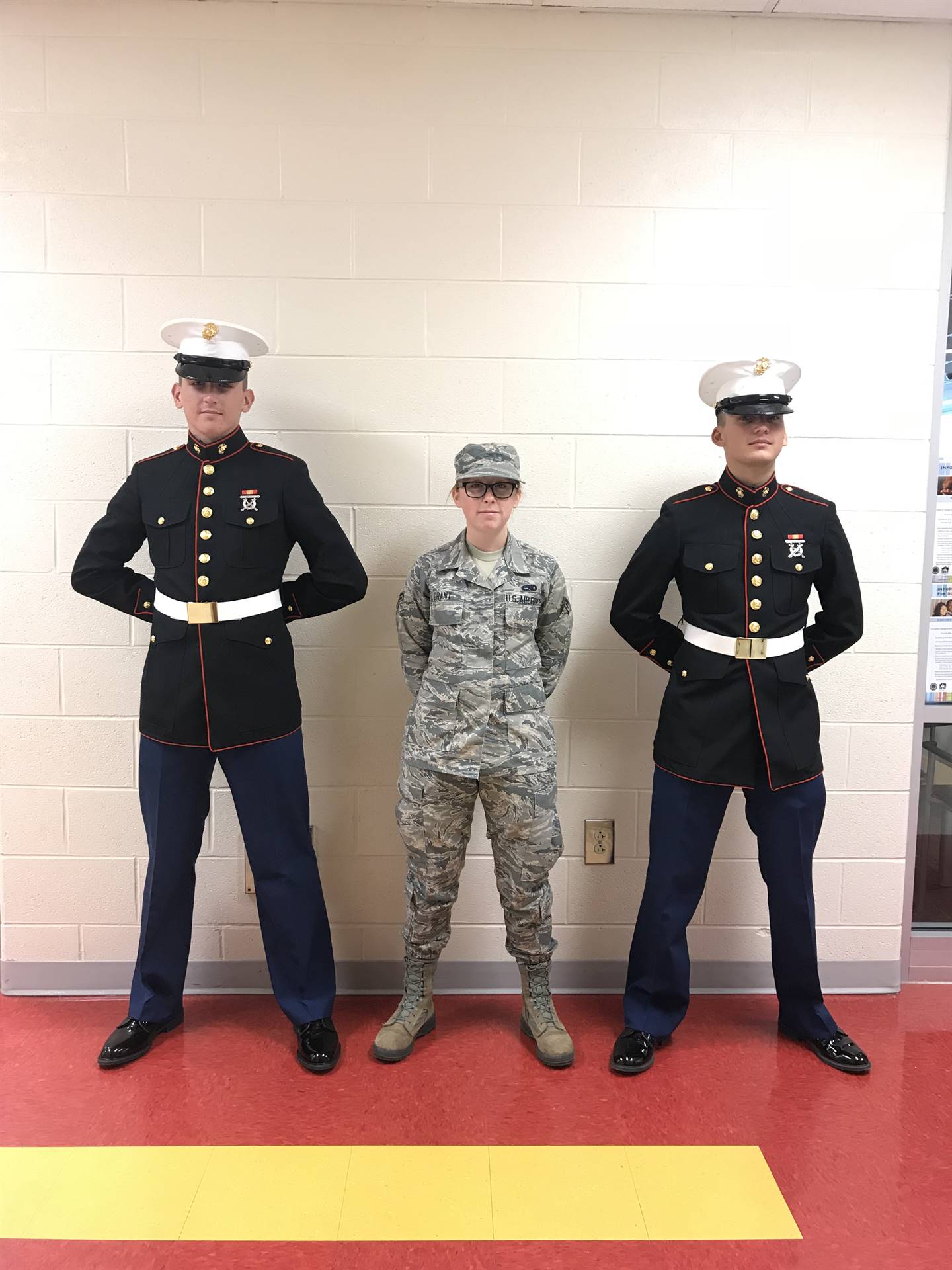 2017 Graduates: Matt Burgett, Brooke Grant, Matt Roush